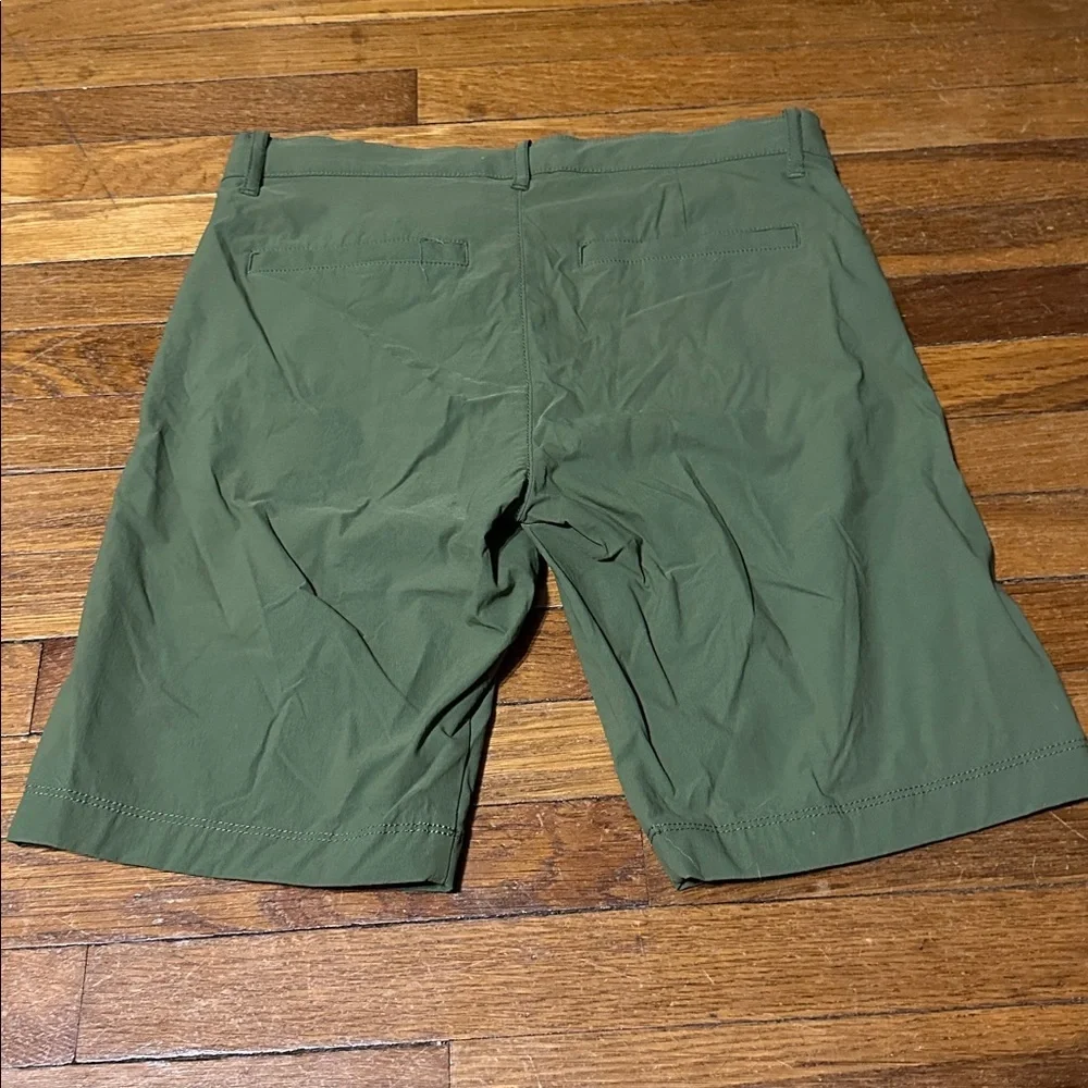 Crewcuts Olive Green Flat Front Shorts, Sz 14